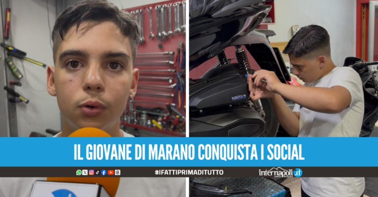 A 13 anni preferisce l'officina alla Play, Ciro conquista TikTok con la sua passione per i motori