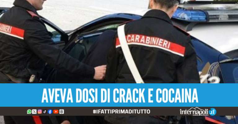 Giugliano. Non si ferma all’alt perché in possesso di droga, arrestato