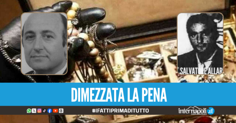 Poliziotto eroe ucciso in gioielleria, dimezzata la pena per Salvatore Allard