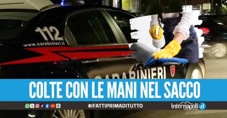 Prima pulivano e poi rubavano, beccate addette alle pulizie nel noto ristorante a Volla