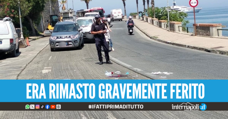 Tragico schianto auto-moto a Ischia, Salvatore muore dopo il ricovero in ospedale