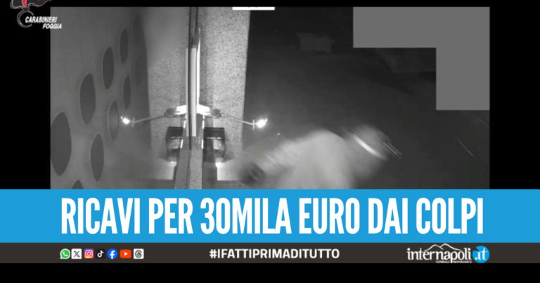 Assalti ai bancomat in Irpinia, smantellata la banda della "marmotta"