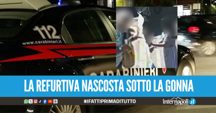 Truffa l'anziana in Costiera vestito da donna, presso assieme al complice