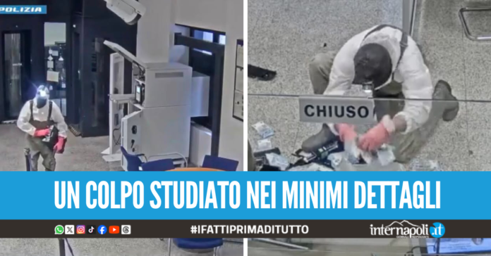 Scacco alla banda del buco, le indagini partite dal colpo in banca a Giugliano