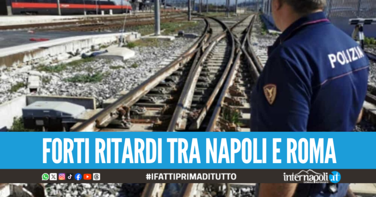 Dramma sui binari tra Aversa e Villa Literno, persona travolta e uccisa dal treno