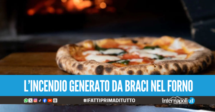 Fiamme nella pizzeria a Portici, inaugurazione era prevista per stasera