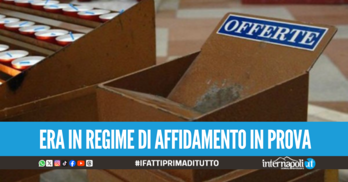 Rubava le offerte dei fedeli alla Madonna, arrestato volontario della Caritas a Caserta