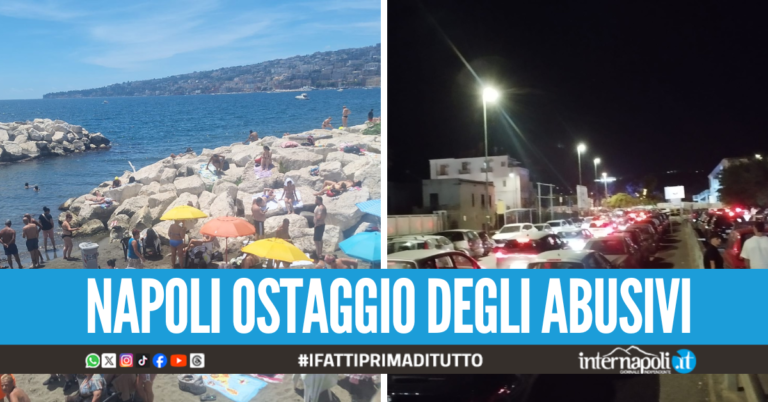 Caos nel weekend a Napoli, lido abusivo sul Lungomare e movida selvaggia in via Coroglio