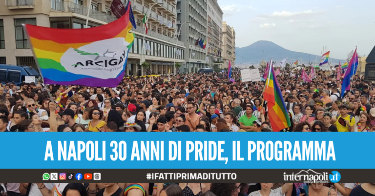 Napoli si prepara al Pride 2026, sabato 27 giugno la sfilata della comunità LGBTQIA+