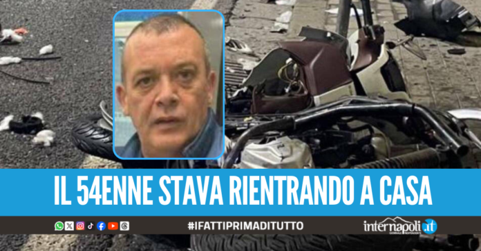 Lutto a Saviano per Salvatore, il 54enne è morto dopo aver centrato un palo in scooter