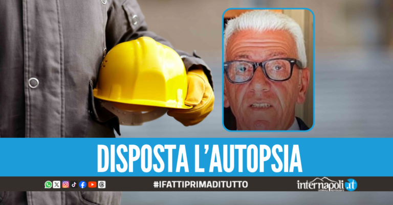 Operaio di Giugliano colpito dall'infarto, Paolo Palma muore nel cantiere
