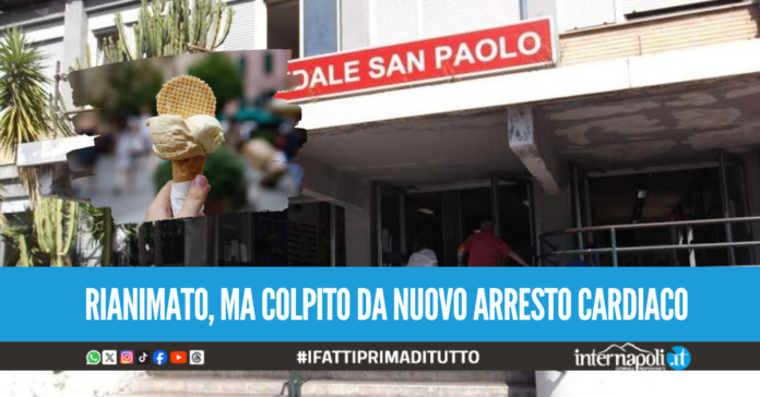 Tragedia a Fuorigrotta, si sente male e muore dopo aver mangiato il gelato