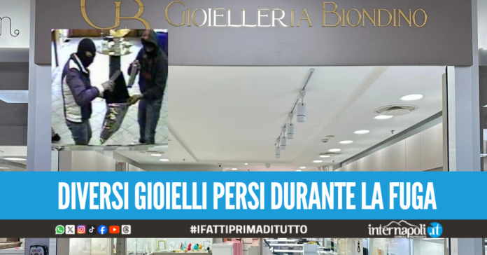Assalto con spari al Molino, gioielliere colpito alle gambe da banda di rapinatori