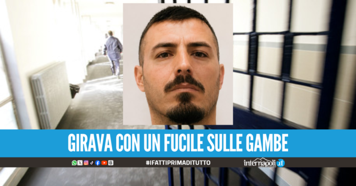 Beccato a girare in auto a Napoli con un fucile: scarcerato Cristian Scialó