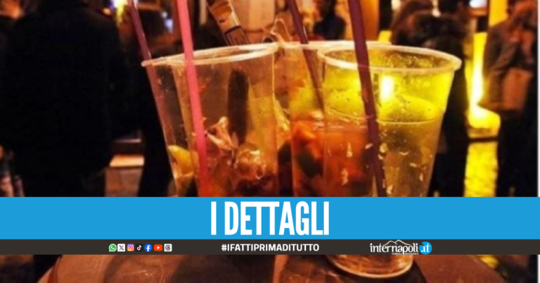 Stretta alla movida dopo la rissa nel Napoletano, chiusure anticipate e niente drink in vetro