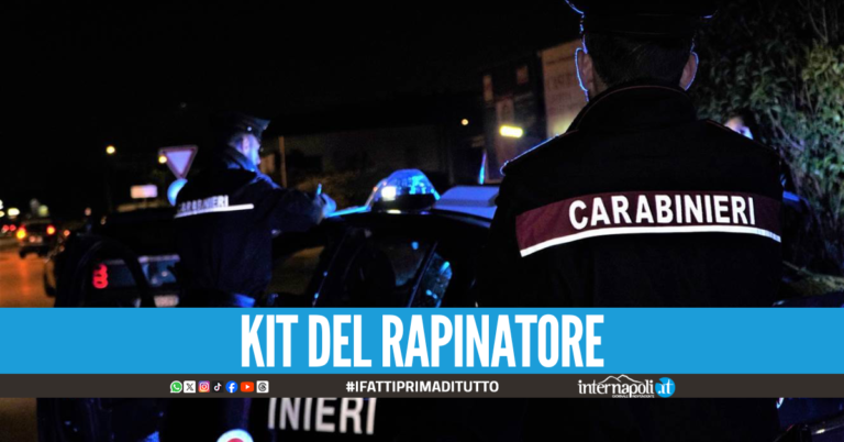 Pistola e passamontagna sotto il sellino dello scooter, fermati al Vomero: hanno 14 e 17 anni