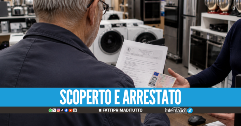 Assurdo a Nola, tenta di ottenere un finanziamento con documenti falsi: arrestato