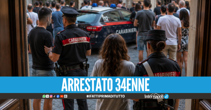 Choc ad Acerra, chiude la compagna in casa per 5 giorni poi si mimetizza tra i 