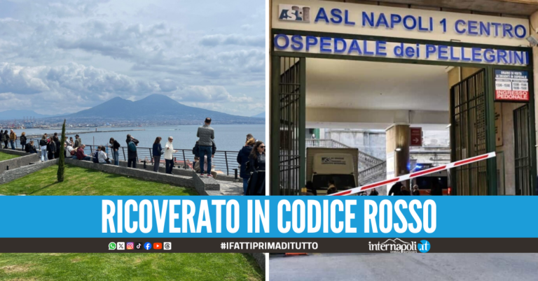 Precipita mentre tenta di scattare un selfie dal monte Echia, grave 20enne