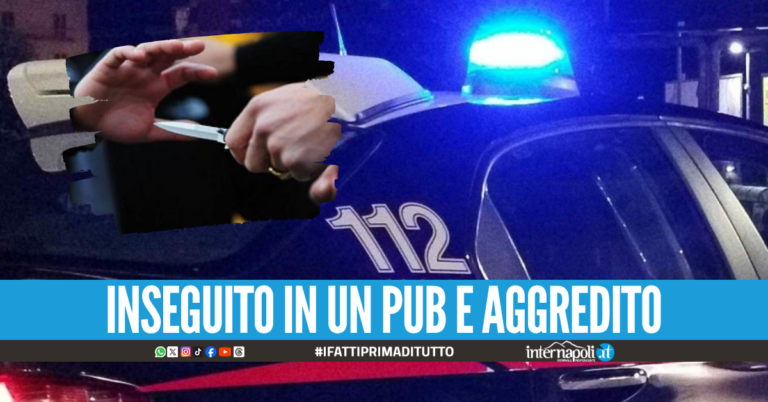 Paura a Ercolano, speronano 17enne in scooter poi lo inseguono per accoltellarlo