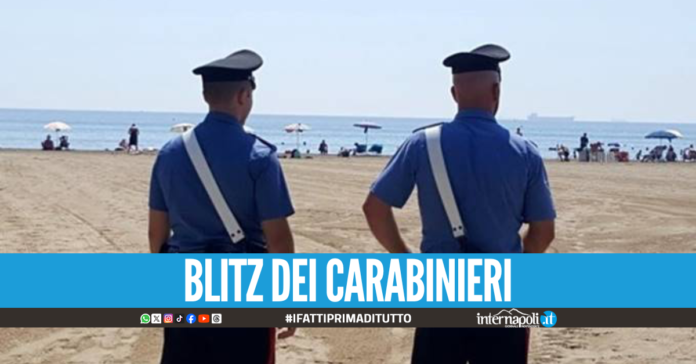 Lavoratori in nero sul lido e furto di rame dal cimitero, blitz e denunce nel Napoletano