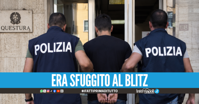 Era sfuggito al blitz di marzo, arrestato latitante del Clan Contini