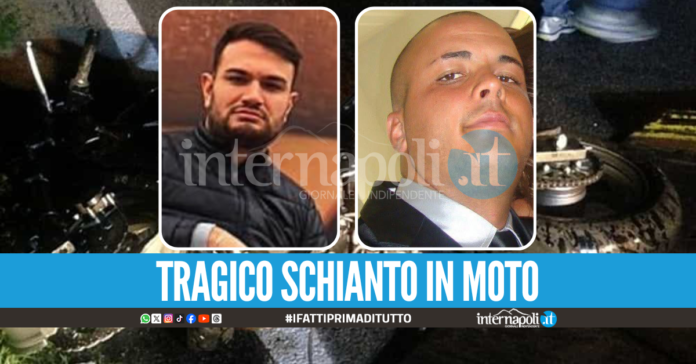 Schianto sulla Nola-Villa Literno, Casoria e Casavatore piangono gli amici Mauro e Leopoldo