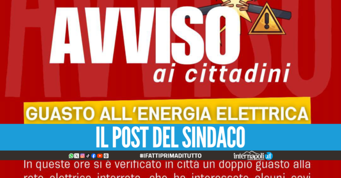 Emergenza black out a Giugliano, installata una Power Station d'emergenza