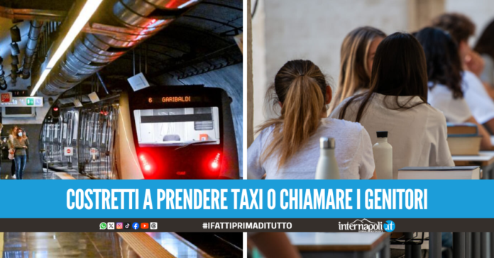 Incubo Maturità a Napoli, metro guasta e studenti a piedi per l'Esame di Stato