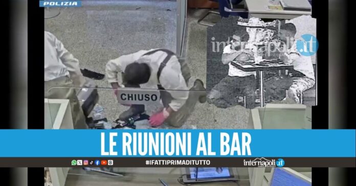 Colpo da 100mila euro e summit al bar, chi erano i capi della banda di Giugliano