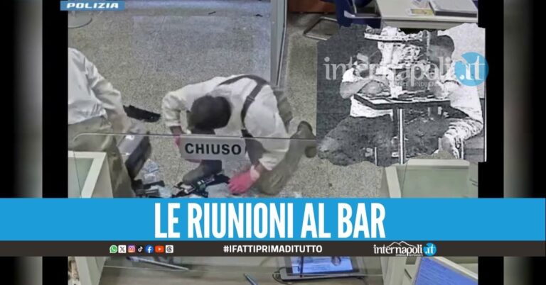 Colpo da 100mila euro e summit al bar, chi erano i capi della banda di Giugliano