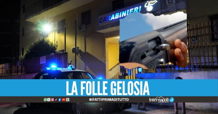 Spara un colpo di fucile contro il compagno dell'ex, arrestato a Parete
