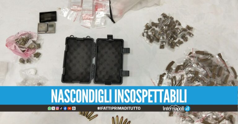 Droga e pistola trovati nel covo ai Quartieri Spagnoli, c'è il sequestro
