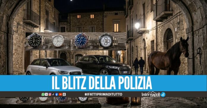 Suv, Rolex e un cavallo sequestrati al poliziotto: l'indagine a Caserta