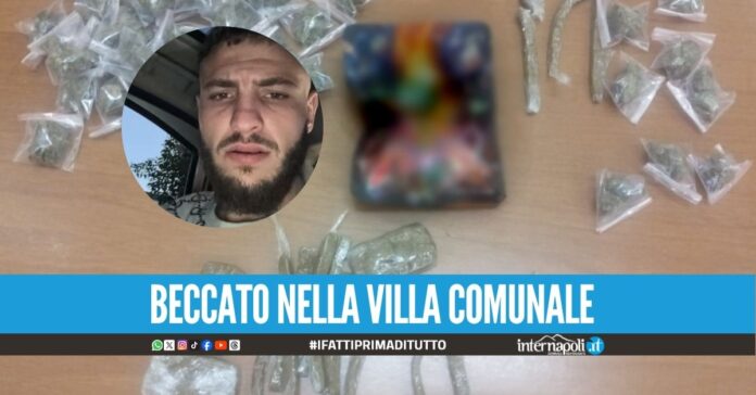 Spacciava davanti ai bimbi, 24enne arrestato a San Pietro a Patierno