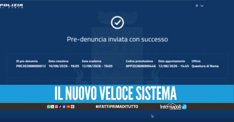 Denunce online, ecco il nuovo servizio della Polizia di Stato