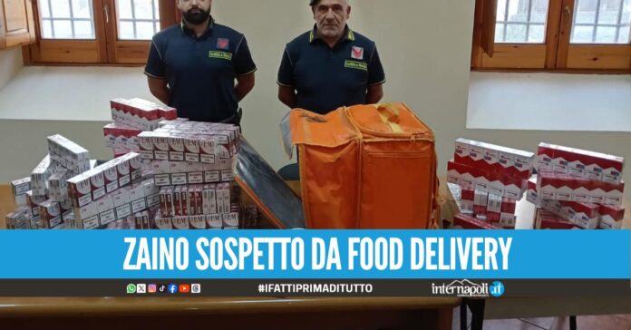 Si finge un rider per consegnare le sigarette, arrestato a Boscoreale