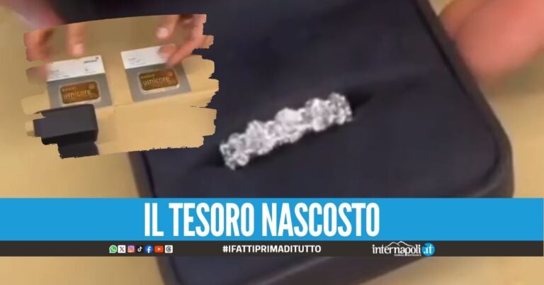 "Siamo turisti", beccati con 7 lingotti d'oro e un anello con 12 diamanti