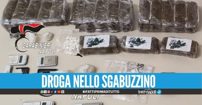 Nascondono 3 kg di hashish in casa, padre e figlio arrestati a Pianura