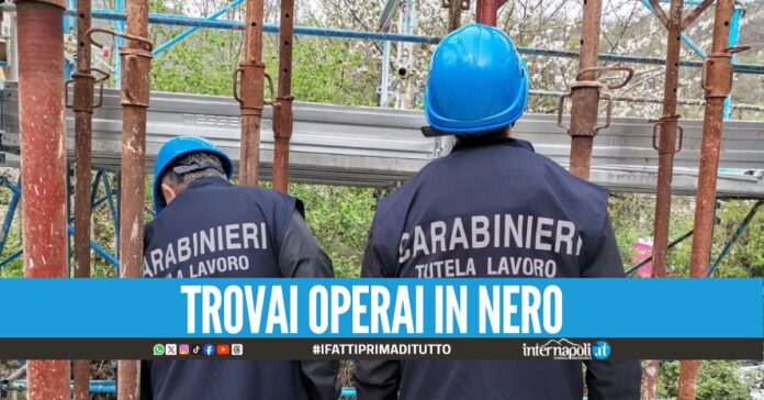Controlli nei cantieri edili a Mugnano, scattano denunce e multe