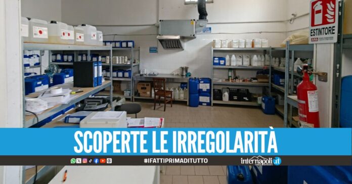 Producevano liquidi per sigarette elettroniche, laboratorio sequestrato a Casalnuovo