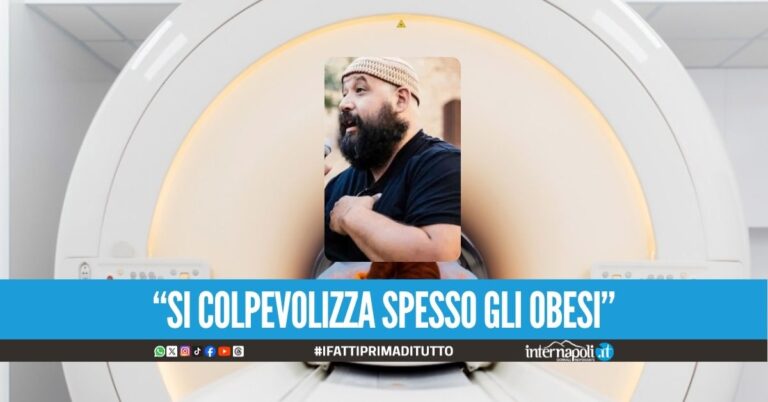 "Obeso e spalle larghe per la risonanza magnetica", l'odissea di Francesco Chiantese