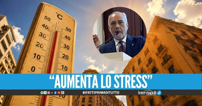 Caldo estremo a Napoli, l'allarme dello psichiatra: 