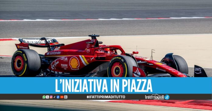 Scattarsi un selfie con una Ferrari SF24 a Napoli, ecco dove e quando