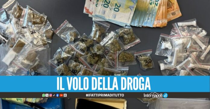Spaccio in casa a Giugliano, il 18enne nasconde la droga in frigo