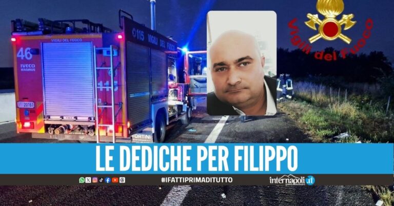 Lutto nel Napoletano, Filippo Nunziata muore nell'incidente in autostrada