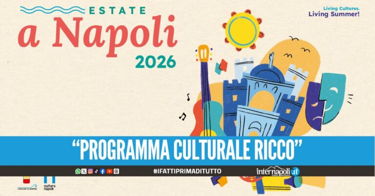 Estate a Napoli. Dal 2 luglio partono gli spettacoli di cinema, teatro e musica