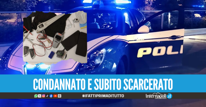 Fuga da Lusciano a Mugnano, 21enne arrestato dopo il pericoloso inseguimento