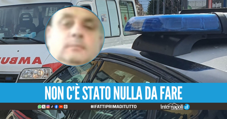 Lacrime a Caivano, l’operaio Raffaele Magri morto in un incidente sul lavoro ad Ercolano