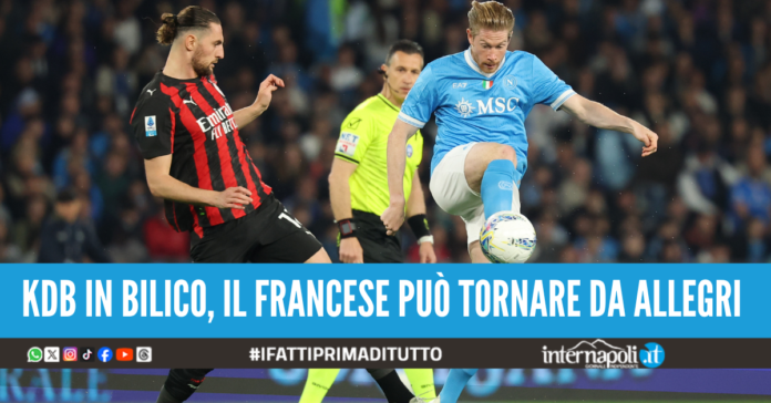 rabiot de bruyne napoli mercato